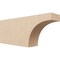 Ekena Millwork 4in. W x 8in. H x 20in. L Huntington Woodgrain TimberThane Rafter Tail, Primed Tan RFTUR04X08X20HUNRCPR - alternate 1